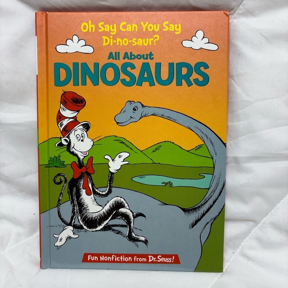 New Dr. Seuss Oh Say Can You Say Di-no-saur? All About Dinosaurs book